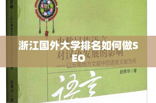 浙江国外大学排名如何做SEO